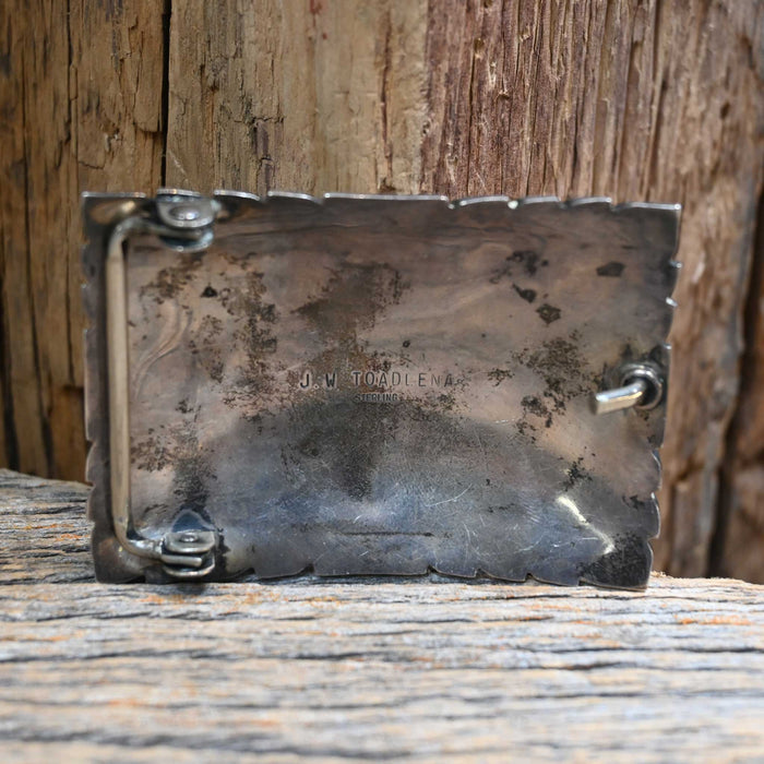 Vintage J. W. Toadlena Navajo Buckle