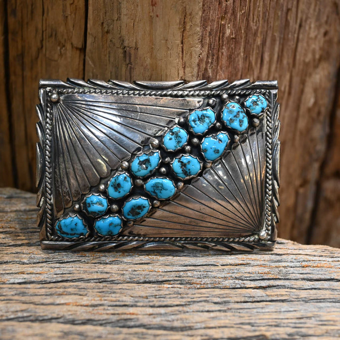 Vintage J. W. Toadlena Navajo Buckle