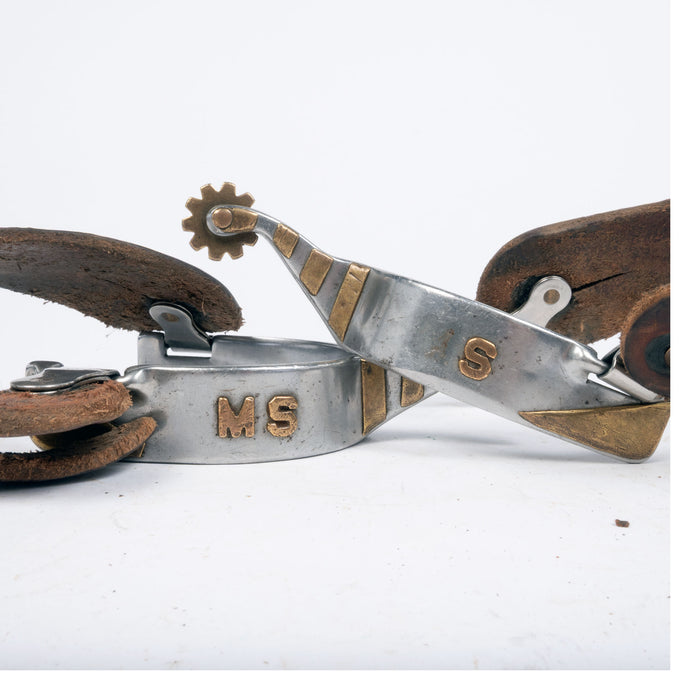 Used Women's Spurs With Spur Straps