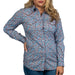 Panhandle Slim Women's Pearl Snap Geo Aztec Western Shirt WOMEN - Clothing - Tops - Long Sleeved Panhandle