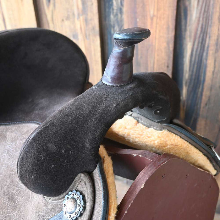 14.5" USED CIRCLE Y BARREL SADDLE Saddles - Used Circle Y Saddlery