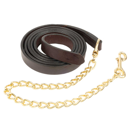 Teskey's Mahogany Lead Shank Tack - Halters & Leads Teskey's