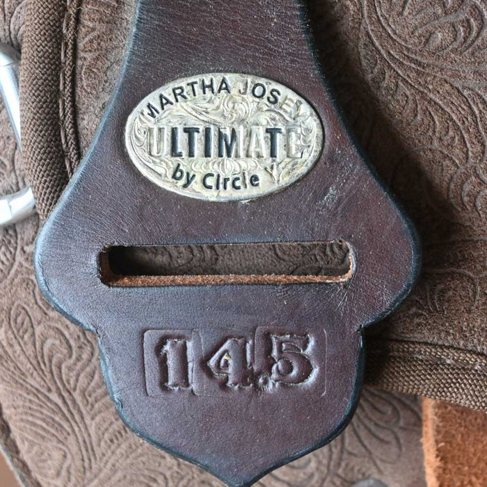 14.5" USED CIRCLE Y BARREL SADDLE Saddles - Used Circle Y Saddlery