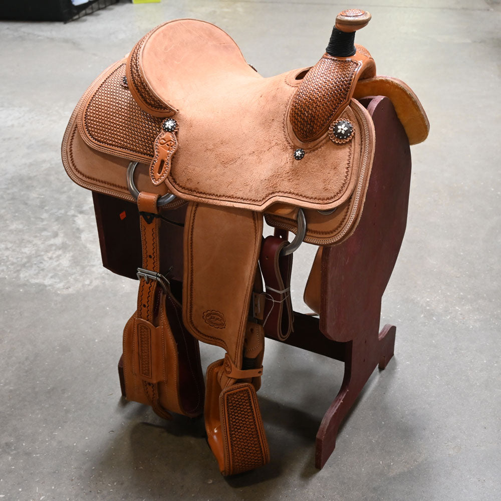 14.5" PATRICK SMITH ROPING SADDLE