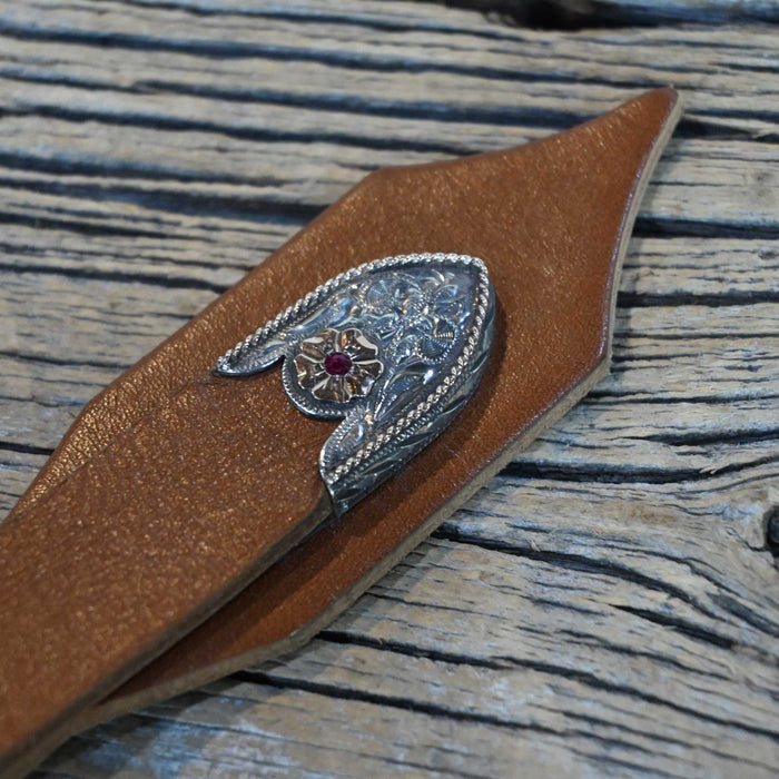 Two Moons A.K. 4pc. Belt Buckle Set w/Rubies Collectibles Two Moons