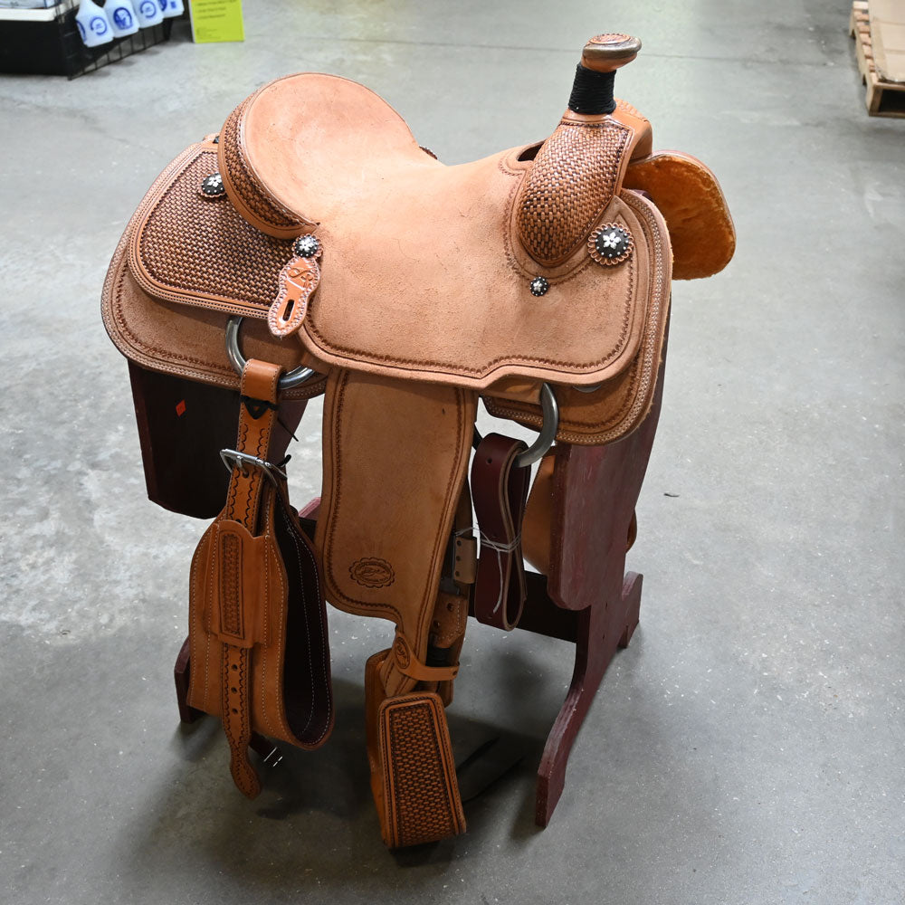 14.5" PATRICK SMITH ROPING SADDLE