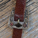 Two Moons A.K. 4pc. Belt Buckle Set w/Rubies Collectibles Two Moons