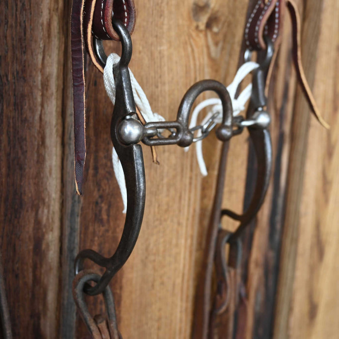 Kerry Kelley 65 Ported Chain Bridle Rig w/Split Ear Headstall