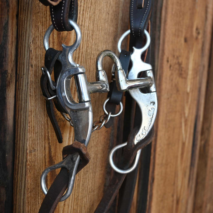 Bill Freeman Correction Bridle Rig w/Single Ear Headstall