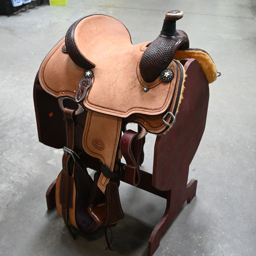 12.5" YOUTH PATRICK SMITH ROPING SADDLE Saddles Patrick Smith