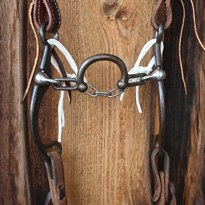 Kerry Kelley 65 Ported Chain Bridle Rig w/Split Ear Headstall