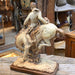 Late 1940's-50's Chalkware Buckin' Horse Statue Collectibles MISC
