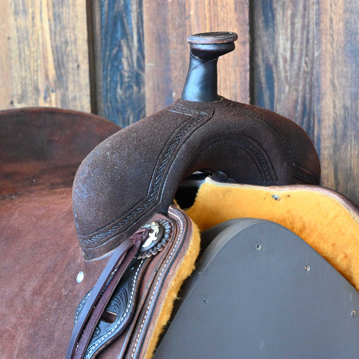 15.5" JEFF SMITH BUSTER WELCH RANCH CUTTER SADDLE