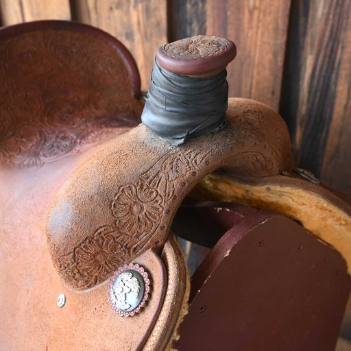 14.5" USED CACTUS RELENTLESS ROPING SADDLE Saddles - Used CACTUS SADDLERY