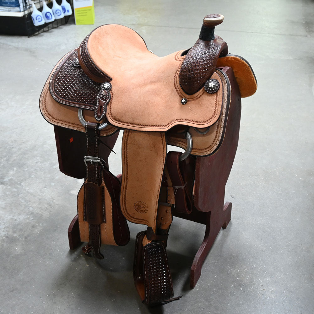 14.5" PATRICK SMITH ROPING SADDLE