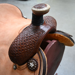 14.5" PATRICK SMITH ROPING SADDLE