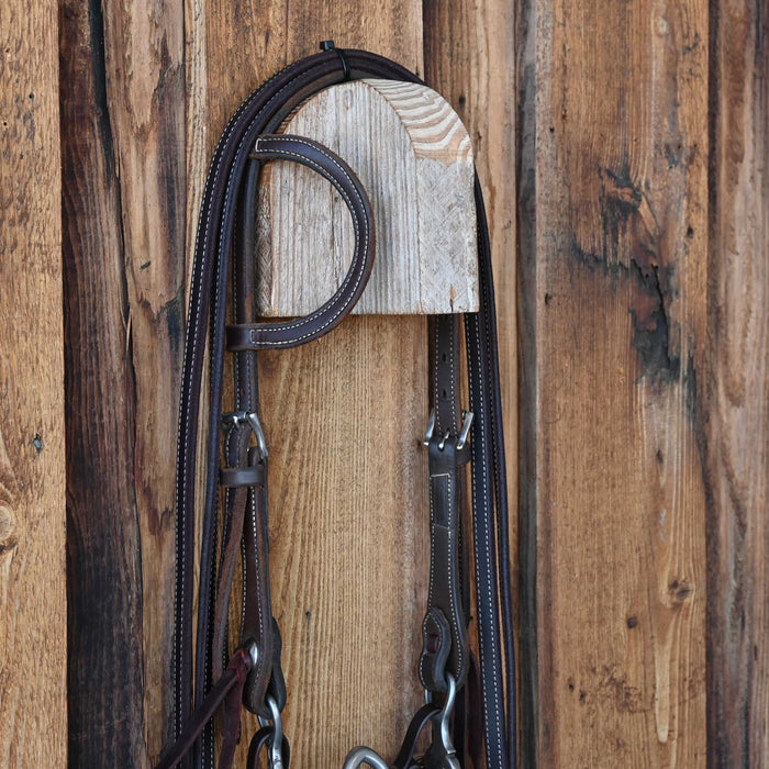 Brandon Anthony Solid Port Bridle Rig w/Single Ear Headstall