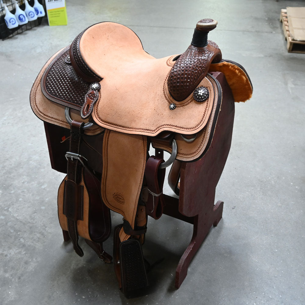 14.5" PATRICK SMITH ROPING SADDLE