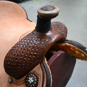 14.5" PATRICK SMITH ROPING SADDLE