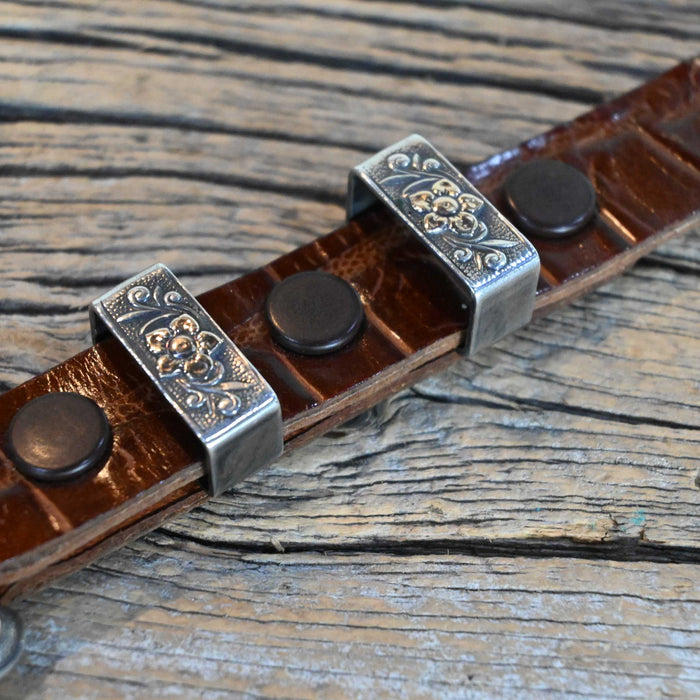 Nelson Bringhoff 4pc. Belt Buckle Set w/Rubies Collectibles Nelson Bringhoff