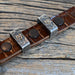 Nelson Bringhoff 4pc. Belt Buckle Set w/Rubies Collectibles Nelson Bringhoff