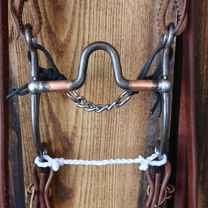 Kerry Kelley 65 Solid Port Bridle Rig w/Split Ear Headstall