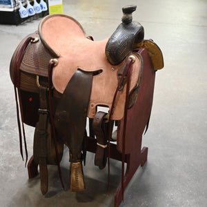 15" USED TESKEY'S RANCH ASSOCIATION SADDLE