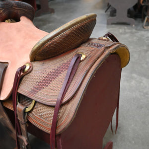 15" USED TESKEY'S RANCH ASSOCIATION SADDLE