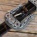 Harry Hudson Filigree 4pc. Belt Buckle Set w/Rubies Collectibles Harry Hudson