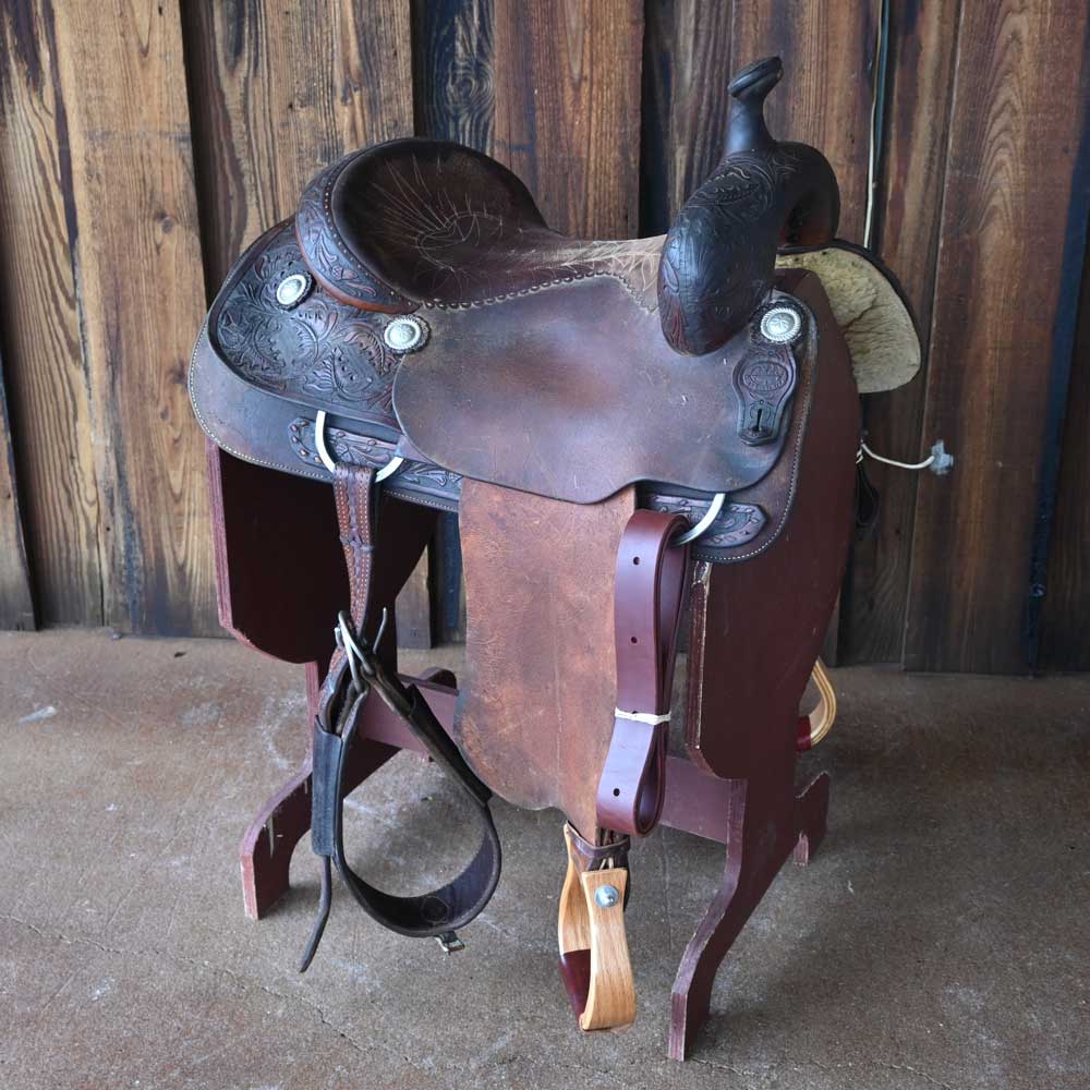 15.5" USED LEDDY CUTTING SADDLE Saddles - Used LEDDY