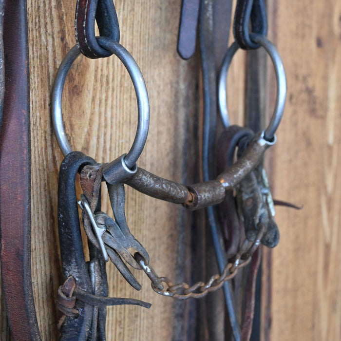 O-Ring Billy Allen Bridle Rig w/Browband Headstall Sale Barn misc