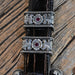 Harry Hudson Filigree 4pc. Belt Buckle Set w/Rubies Collectibles Harry Hudson