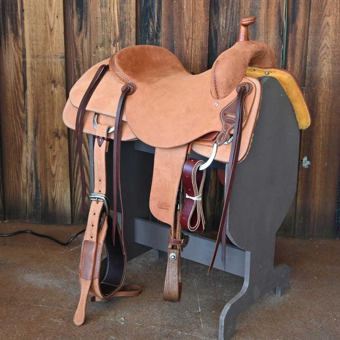 16.5" JEFF SMITH BEAU GALYEAN RANCH CUTTER SADDLE Saddles - New Jeff Smith