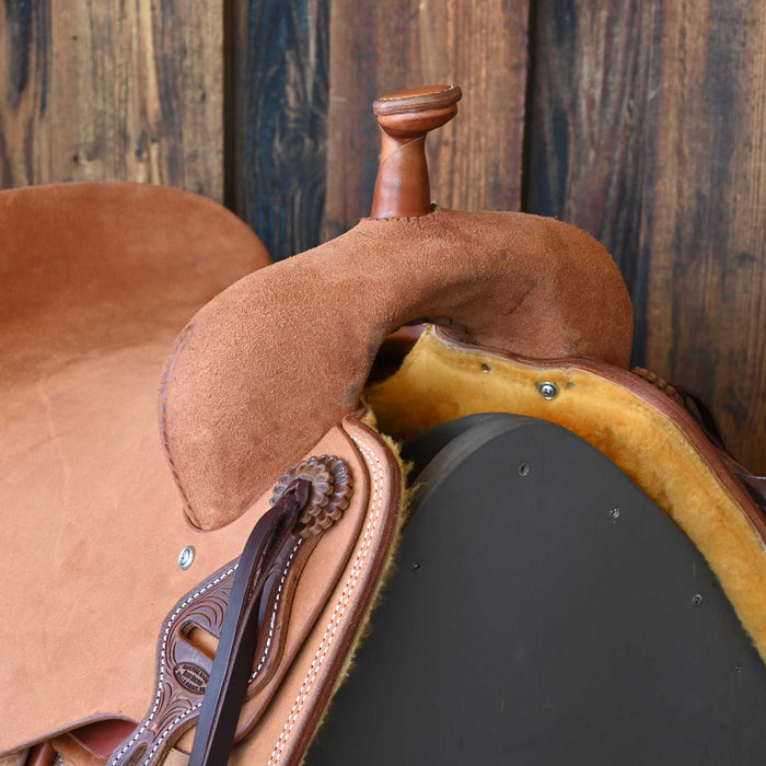 16.5" JEFF SMITH BEAU GALYEAN RANCH CUTTER SADDLE Saddles - New Jeff Smith
