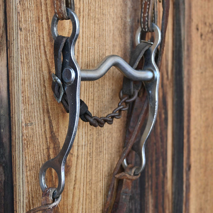 Solid Port Bridle Rig w/Browband Headstall Sale Barn misc
