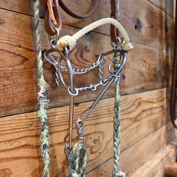 Twisted Dogbone Combo Bit Bridle Rig