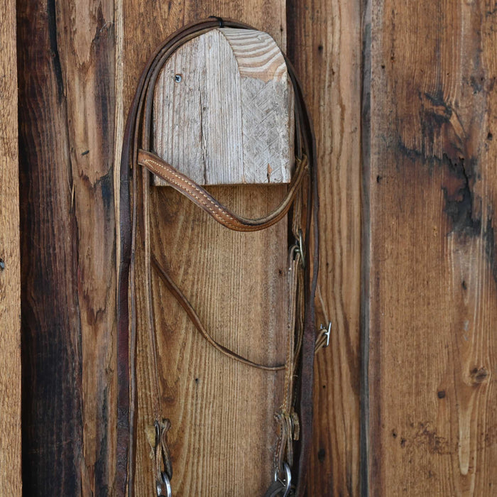 Solid Port Bridle Rig w/Browband Headstall Sale Barn misc