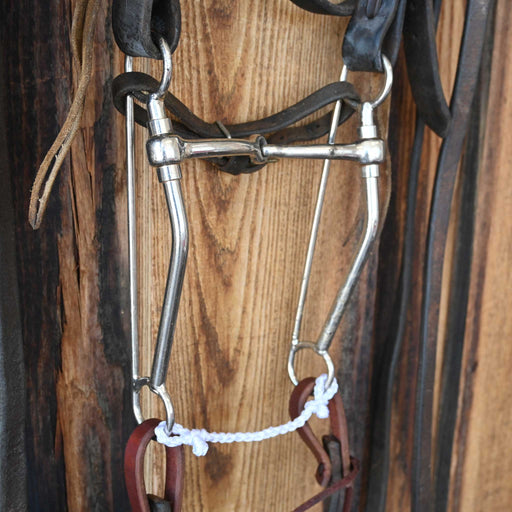 Smooth Snaffle Bridle Rig w/Browband Headstall Sale Barn misc