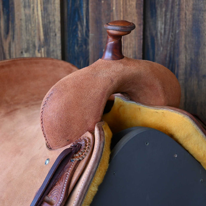 16" JEFF SMITH BUSTER WELCH RANCH CUTTER SADDLE Saddles - New Jeff Smith