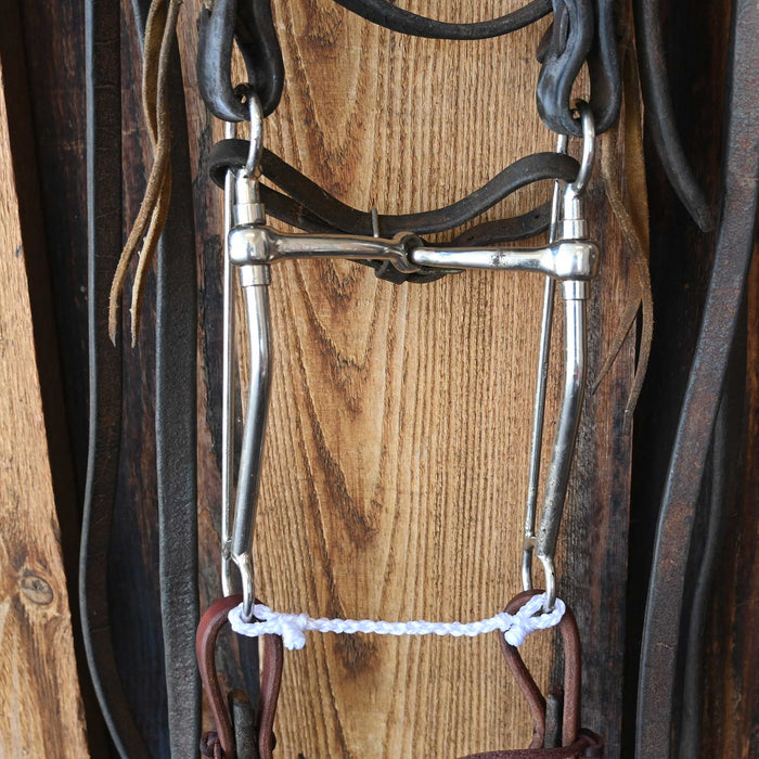 Smooth Snaffle Bridle Rig w/Browband Headstall Sale Barn misc