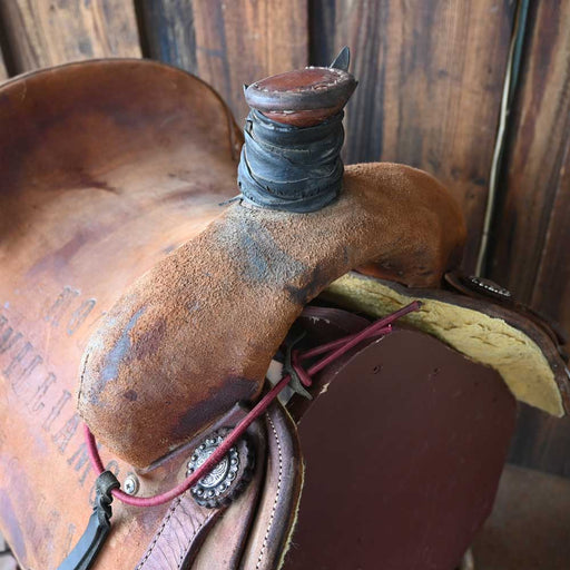 15" USED HF&C ROPING SADDLE Saddles - Used HF&G