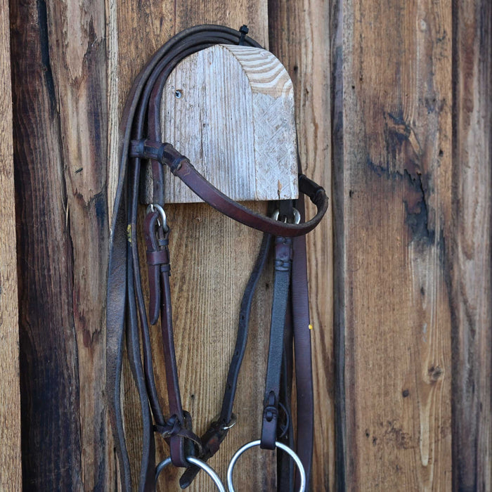 O-Ring Snaffle Bridle Rig w/Browband Headstall Sale Barn misc