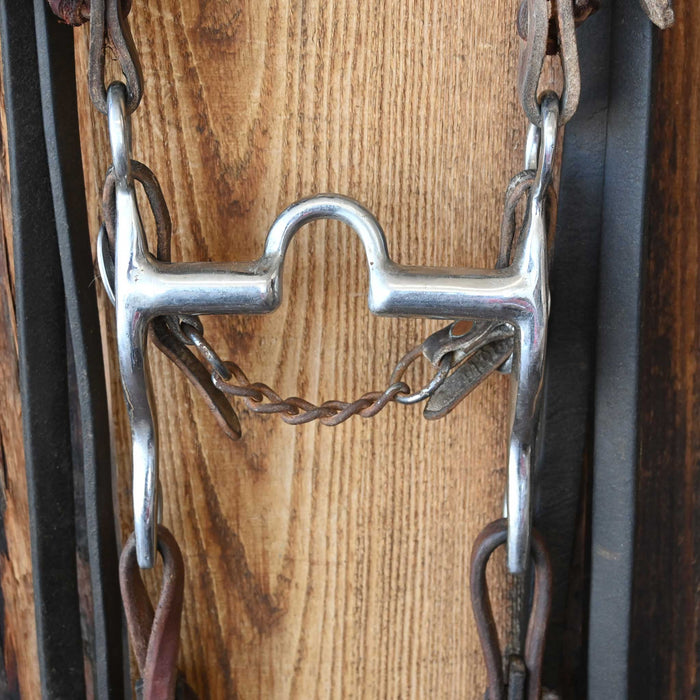 Solid Port Bridle Rig w/Single Ear Headstall Sale Barn misc