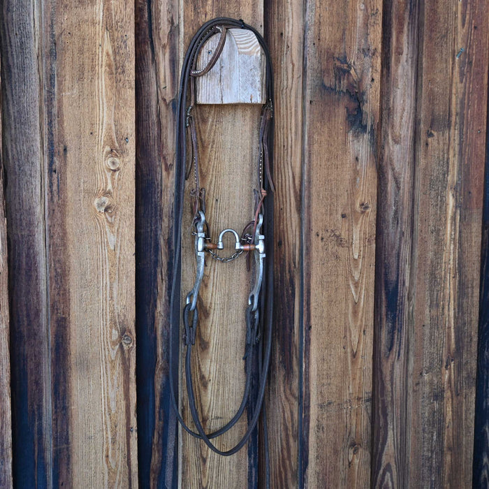 Correction Bridle Rig w/Single Ear Headstall Sale Barn misc