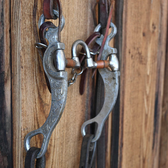 Correction Bridle Rig w/Single Ear Headstall Sale Barn misc