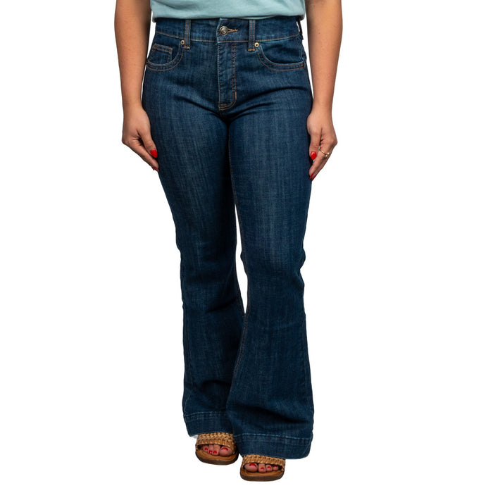 Rock & Roll Denim Women's Welt Pocket High Rise Trouser WOMEN - Clothing - Jeans Panhandle