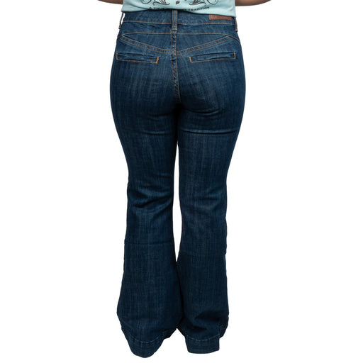 Rock & Roll Denim Women's Welt Pocket High Rise Trouser WOMEN - Clothing - Jeans Panhandle