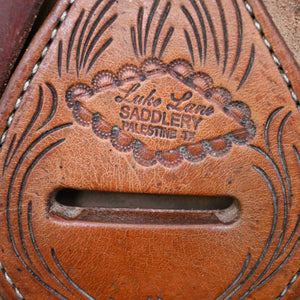 14.5" USED LUKE LANE RANCH SADDLE Saddles Luke Lane   