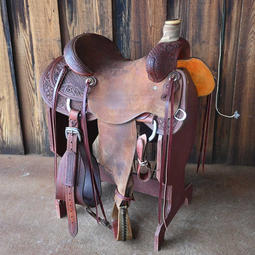 15.5" USED SOUTH TEXAS TACK RANCH SADDLE Saddles - Used South Texas Tack