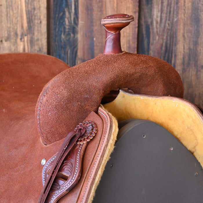 16" JEFF SMITH BEAU GALYEAN RANCH CUTTER SADDLE Saddles - New Jeff Smith